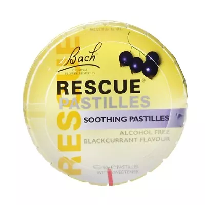 Bach Flower Remedies Rescue Pastilles - Black Currant • £52.82