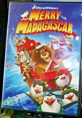  MERRY MADAGASCAR DREAM WORKS DVD APPROX 27 Mins • £0.99