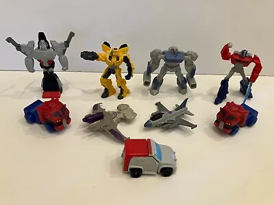 LOT Of 9 TRANSFORMERS McDonald’s Happy Meal Toys  • $20.99