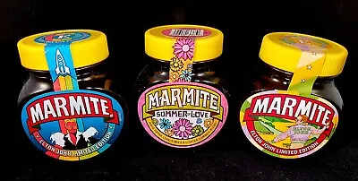 3 Jars Of Marmite - 1st +2nd Edition Elton John + 2014 Summer Of Love  • £40