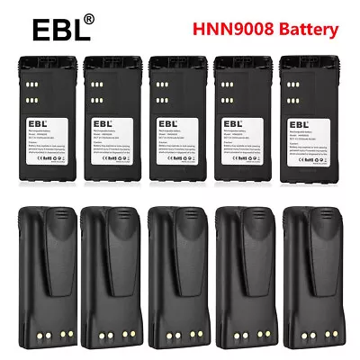 2500mAh HNN9008 Battery For MOTOROLA PRO5150 HT750 HT1250 HT1550 HNN9009 Lot • $24.99