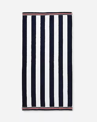 Allure Nautical Stripe Beach Towel 70 X 140cm - 100% Cotton Soft & Absorbent • £14.95