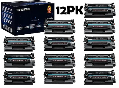 2-12PK CF226X 26X Toner Cartridge For HP LaserJetPro M402dw MFP M426fdw Lot • $165.30