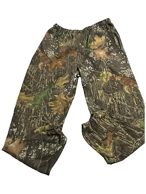 Vintage Jerzees Outdoor Mossy Oak Break Up Camouflage Sweatpants Men’s XL • $59.90