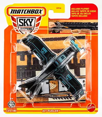 2024 Matchbox Sky Busters #15 Jet Fueler™ BLACK | TEAL | FSC • $3.49