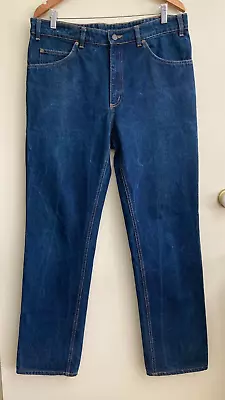 RM Williams 100% Cotton Mid Wash Blue Denim Jeans Size 36R Made In Australia • $30