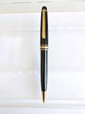 Vtg Black GT Montblanc Meisterstuck 164 Ballpoint Pen - Needs Refill  • $14.99