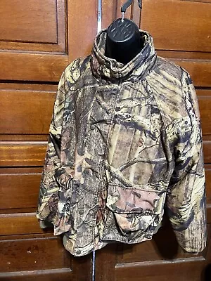 Cabela's Breakup Infinity Camo Hunting Full Zip  Jacket Coat Size Large No Hat • $39.99