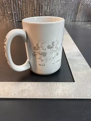 Mickey Mouse Disney Store Coffee Mug Cup Through The Years 2003 Used • $14