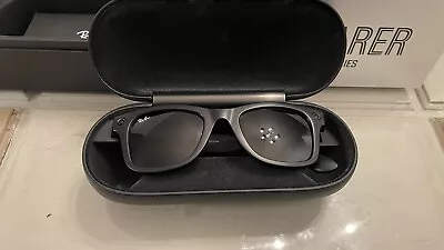 Ray-Ban | Meta Wayfarer Smart Glasses Black On Black • $142.50