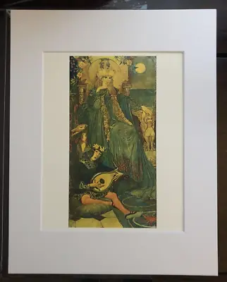 Howard Pyle  The Fairy Morgana  11 X 14 Matted Art Print-1902 • $22.49