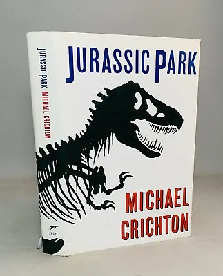 Jurassic Park-Michael Crichton-SIGNED!!-14th Printing-Early Printing-VERY RARE!! • $299.99