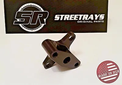 StreetRays [SR] 90 DEGREE FUEL PRESSURE REGULATOR RAIL RELOCATOR B16 B18 (Black) • $17.20