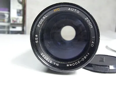 Focal Macro 80-200mm F/4.5 Zoom Minolta MC Lens Mount • $10