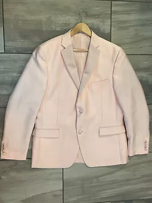 Alfani Men's Blush Pink Single Breasted Blazer | 44R | NICE • $39