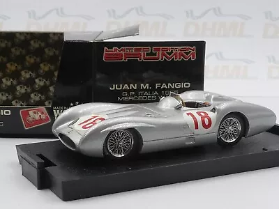 Brumm 1:43 Juan Manuel Fangio Mercedes W196C #18 GP Italia 1955 Italian GP S040 • £15