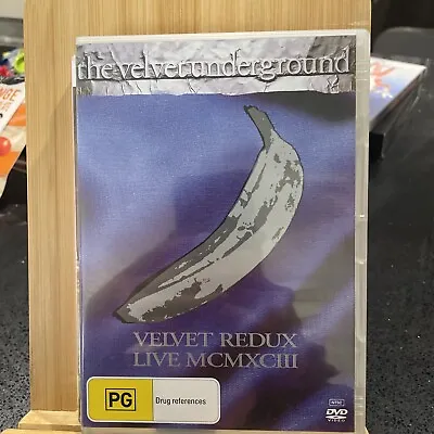 THE VELEVET UNDERGROUND  VELVET REDUX LIVE...  DVD Region 4 • $25.74