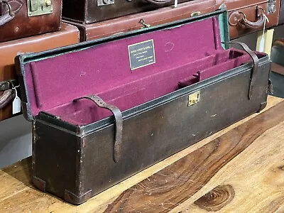 Superb Vintage Leather And Brass James Purdey & Son Double Shotgun Case • £1250