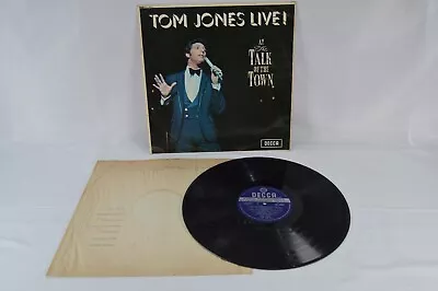 1967 Tom Jones Live! At The Talk Of The Town - 12  Vinyl LP Album - VGC • £5