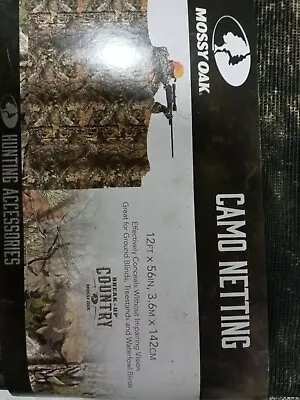 Mossy Oak Camo Netting 12ft X 56in (Break-up Country)  • $18.49