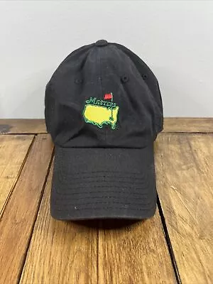 Vintage MASTERS Cap Golf Augusta National Golfing American Needle Black Hat • $15.95