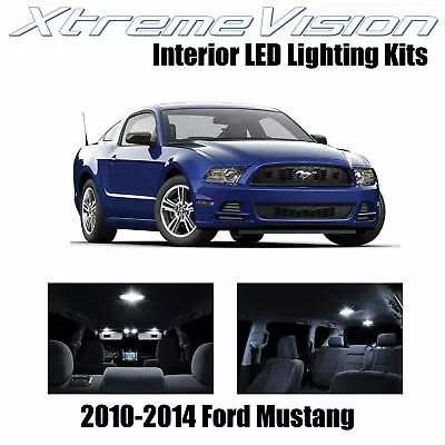 XtremeVision Interior LED For Ford Mustang 2010-2014 (5 PCS) Pure White • $9.99