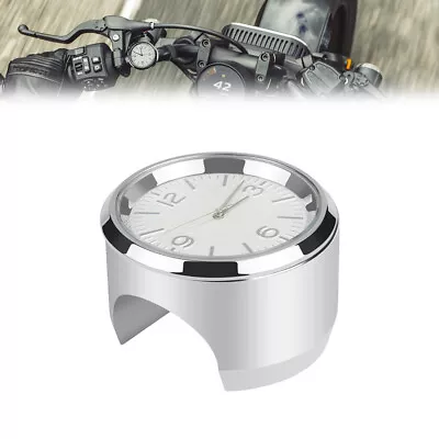 $29.99 • Buy Chrome Motorcycle Handlebar Clock Fit For Suzuki Boulevard M109R Limited Edition