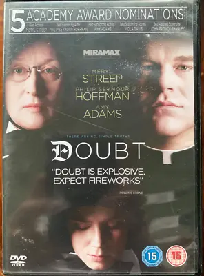 Doubt DVD 2007 Clergy Abuse Church Corruption Movie Drama W/ Meryl Streep • £5