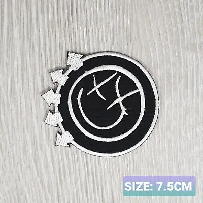 £3.25 • Buy Blink 182 Nirvana Music Band Logo Embroidered Applique Iron / Sew On Patches