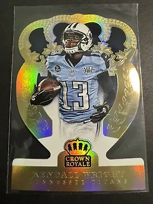 2015 Panini Crown Royale Kendall Wright /25 Gold Foil #47 • $3.99
