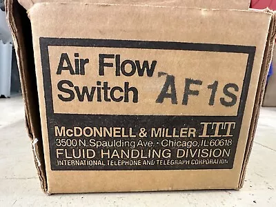 AIR FLOW SWITCH AF1-S Mcdonnell & Miller • $250