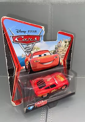 Disney Pixar Cars 2 - Lightning McQueen Sealed On Blister Card • £7.99