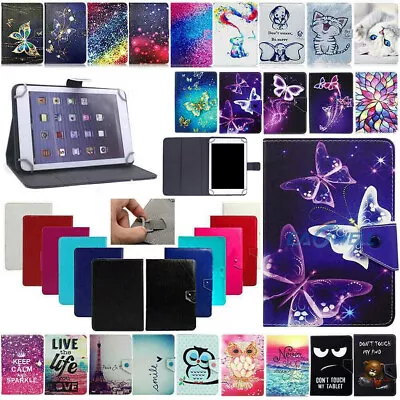 For Amazon Fire 7 (2022 Model) Tablet Universal Folding Duty Leather Case Cover • $8.99