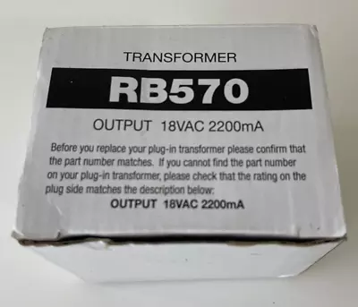 Mighty Mule Gate Opener Transformer RB570 18VAC • $18.99