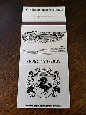 Vintage Matchbook: The Dutchman's Brauhaus Manahawkin NJ • $4.99