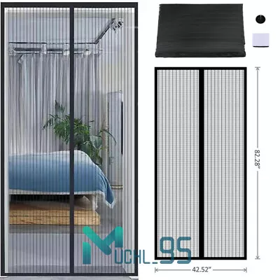 Magnetic Screen Door With Heavy Duty Strong Magnets And Mesh Curtain 42 X 82Inch • $13.73