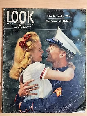 LOOK Magazine October 30 1945 How To Hold A Wife • $10