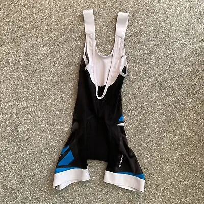£10 • Buy Cycling Bib Shorts Vest Lycra Size S B’Twin Modern Padded Comfort