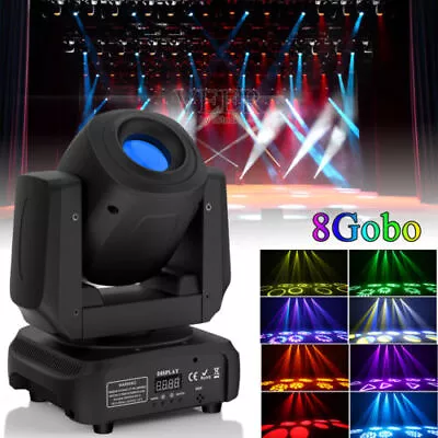 New 120W LED Moving Head Light DMX RGBW Gobo 3 Prism Concert Stage Beam Lighting • $129.99