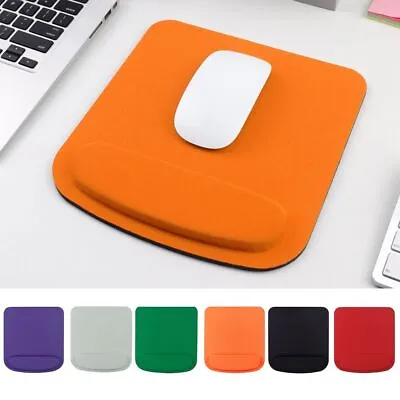 £5.10 • Buy Mouse Pad With Wrist Rest For Laptop Mat Anti-Slip Gel Wrist Support Mat