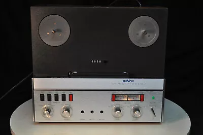 Well Maintained REVOX A77 Reel-to-Reel Recorder 1/2-Track 3-3/4 7-1/2 • $1099