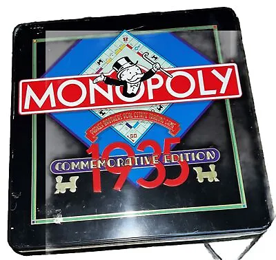 MONOPOLY 1935-50th Year Tin Box Commemorative Edition Game • $24.30