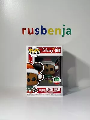 Funko Pop! Disney Disney - Gingerbread Mickey Mouse #994 • £14.99