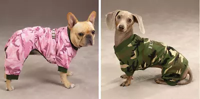 Dog PJs - Fatigued Camo Dog Pajamas By Zack & Zoey 2 Colors 5 Sizes • $20.99