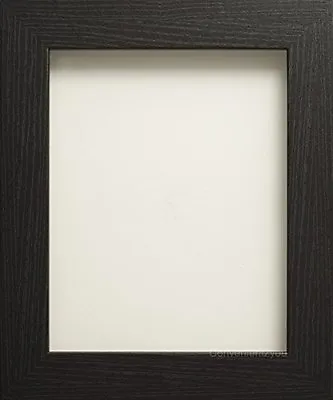 Black Photo Frame Picture Frame Poster Frame Wooden Effect In Various Sizes • £8.25