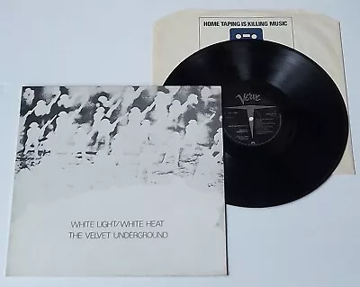 The Velvet Underground - White Light / White Light - Lp - 1984 Re - Vg+/vg+ • £14.99