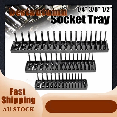 $27.80 • Buy 3pc Metric Workshop Multifunctional Holder Storage Tool Socket Tray Organizer