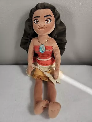 Official Disney Store Authentic Plush Moana Velour Doll Stuffed Toy 20 Inches • $9.99