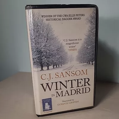 Winter In Madrid - CJ Sansom Clipper Audio Book - 15 Cassettes | Unabridged  • $63.15