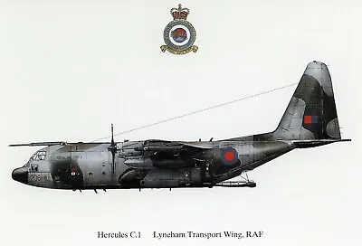 Hercules - Raf Lyneham Postcard • £1.65